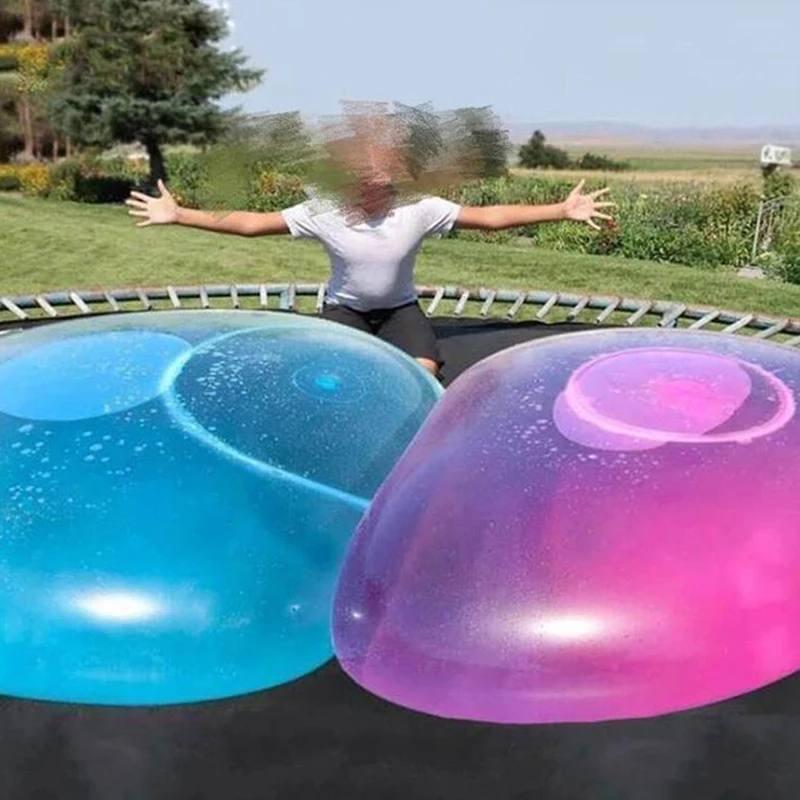 

Children Outdoor Soft Air Water Filled Bubble Ball Blow Up Balloon Toy Fun Party Game Great Gifts wholesale S M L Size