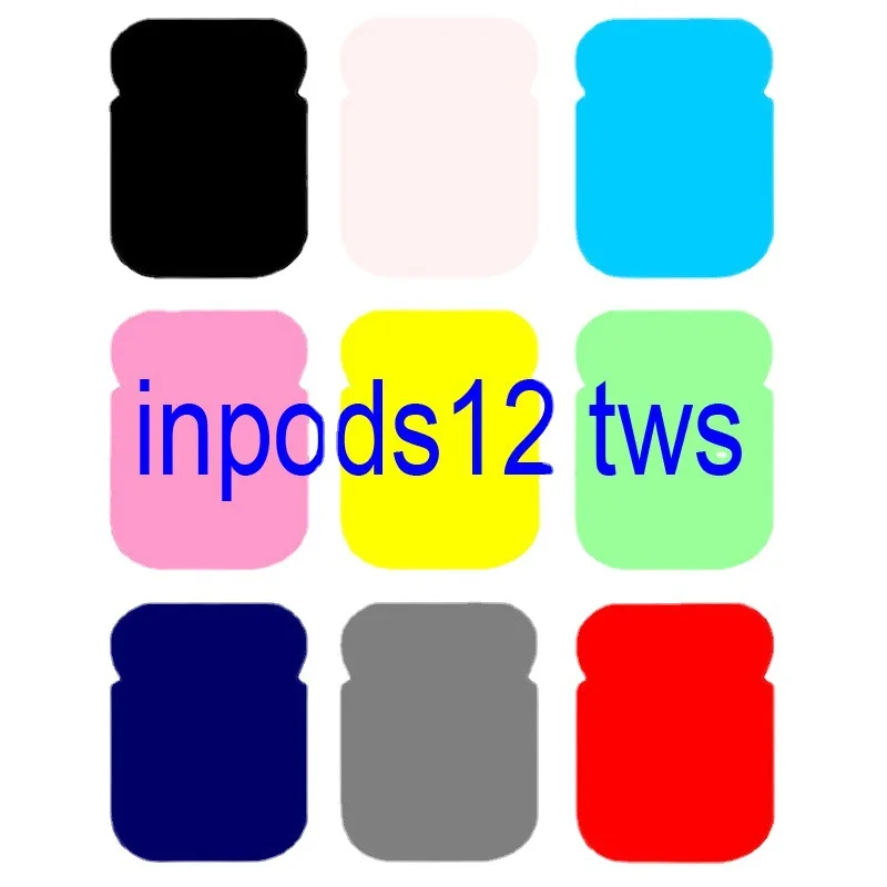 

Inpods 12 tws Earphone Bluetooth 5.0 Auto Pairing Macaroon Color Mini Earbuds With Microphone Super BASS GPS Wireless Headphone