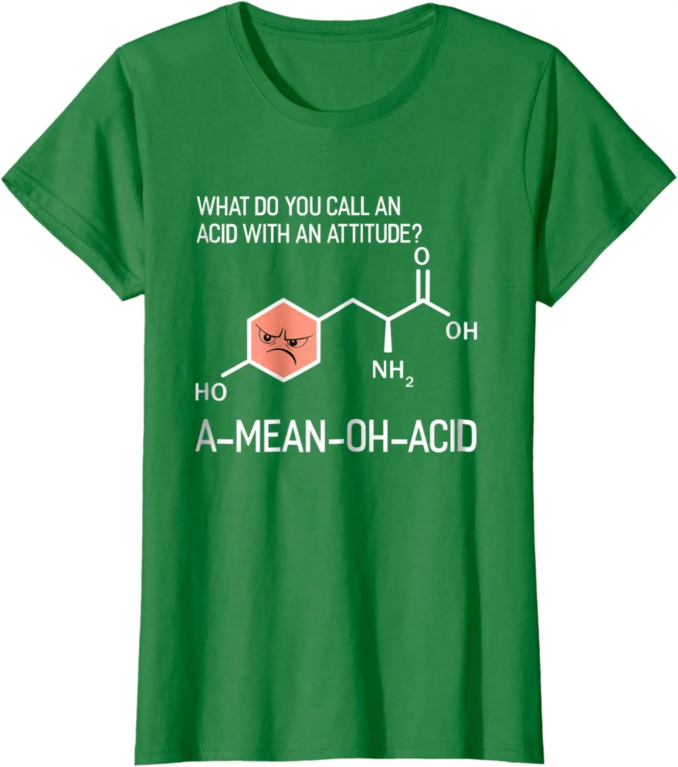 

Humor Nerdy Chemistry T Shirt Gifts-Amino Acid for Women Men