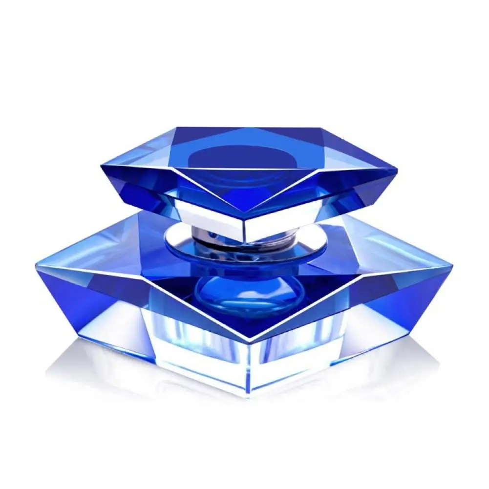 

New 15ml Mini Portable Refillable Crystal Glass Empty Perfume Bottle Ornament Gift