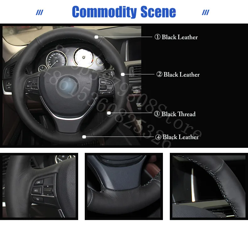 Для Ford Mondeos 2005-2016 Электрический фьюжн 2010-2016 Подсолнечная черная кожа аксессуары