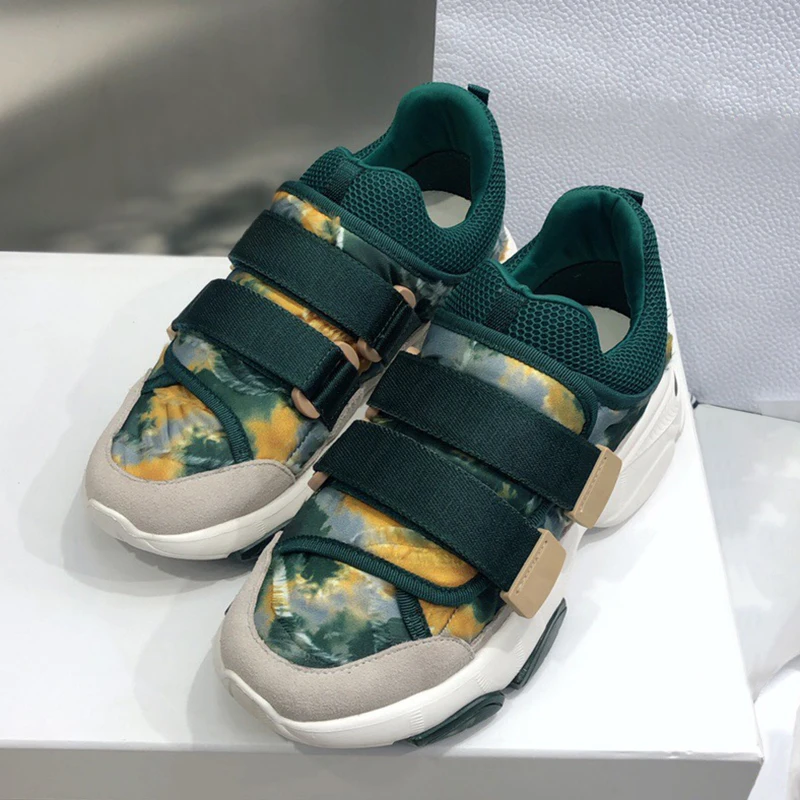 

Женские кроссовки в стиле ретро, модная обувь на плоской подошве для весны и осени, 2022