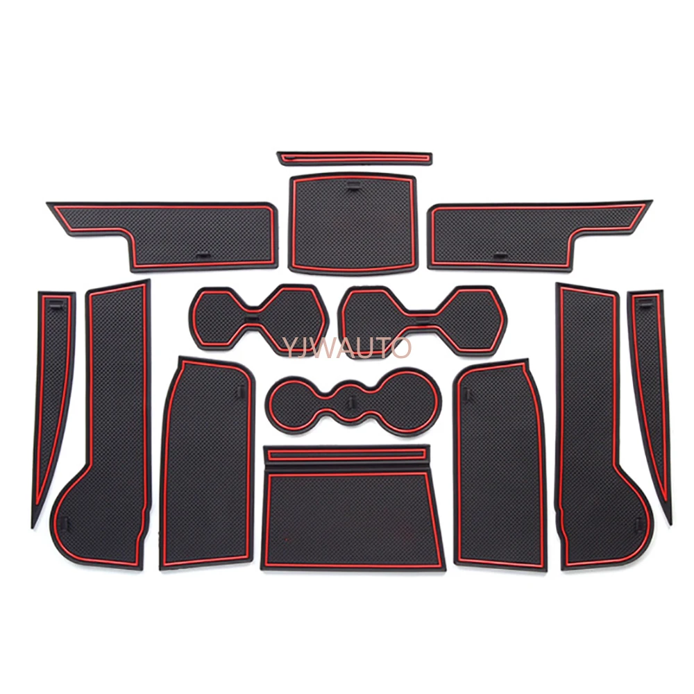 Дверной игровой коврик для VW Tiguan 2017 ворота в бороздках двери автомобиля