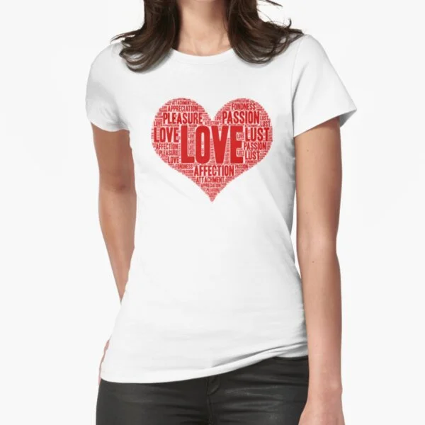 

Heart T-Shirt Print Top
