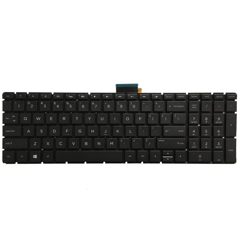 Клавиатура с подсветкой для ноутбука HP 15-bs070wm 15-bs091ms 15-bs095ms 15-bs013ds
