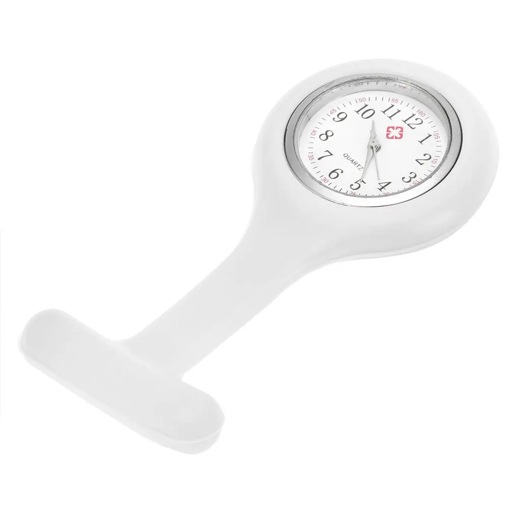 1 шт мини Портативный силиконовые врач-медсестра карманные брелок часы несколько