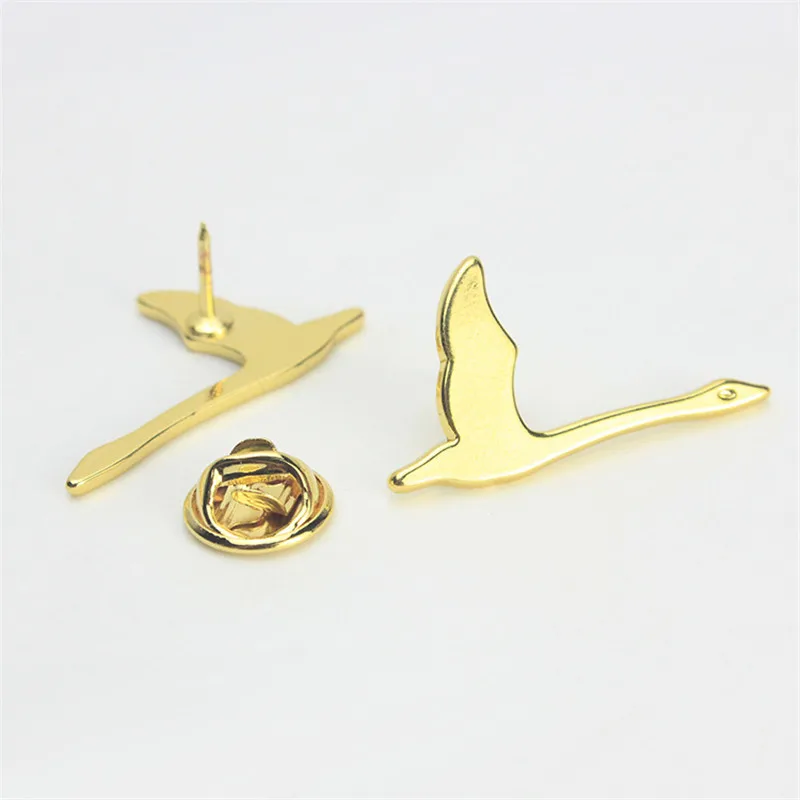 Винтажная брошь с изображением эльфа леса животного лебедя бабочки птицы орла