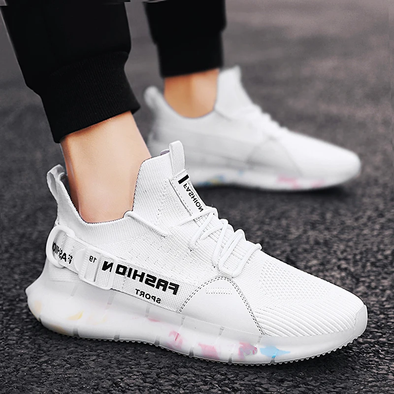

Mesh Fabric Breathable Leisure Sneakers For Men Mens Espadrilles Casual Shoe Sneaker Men Sport Shoes Breathable Trainers