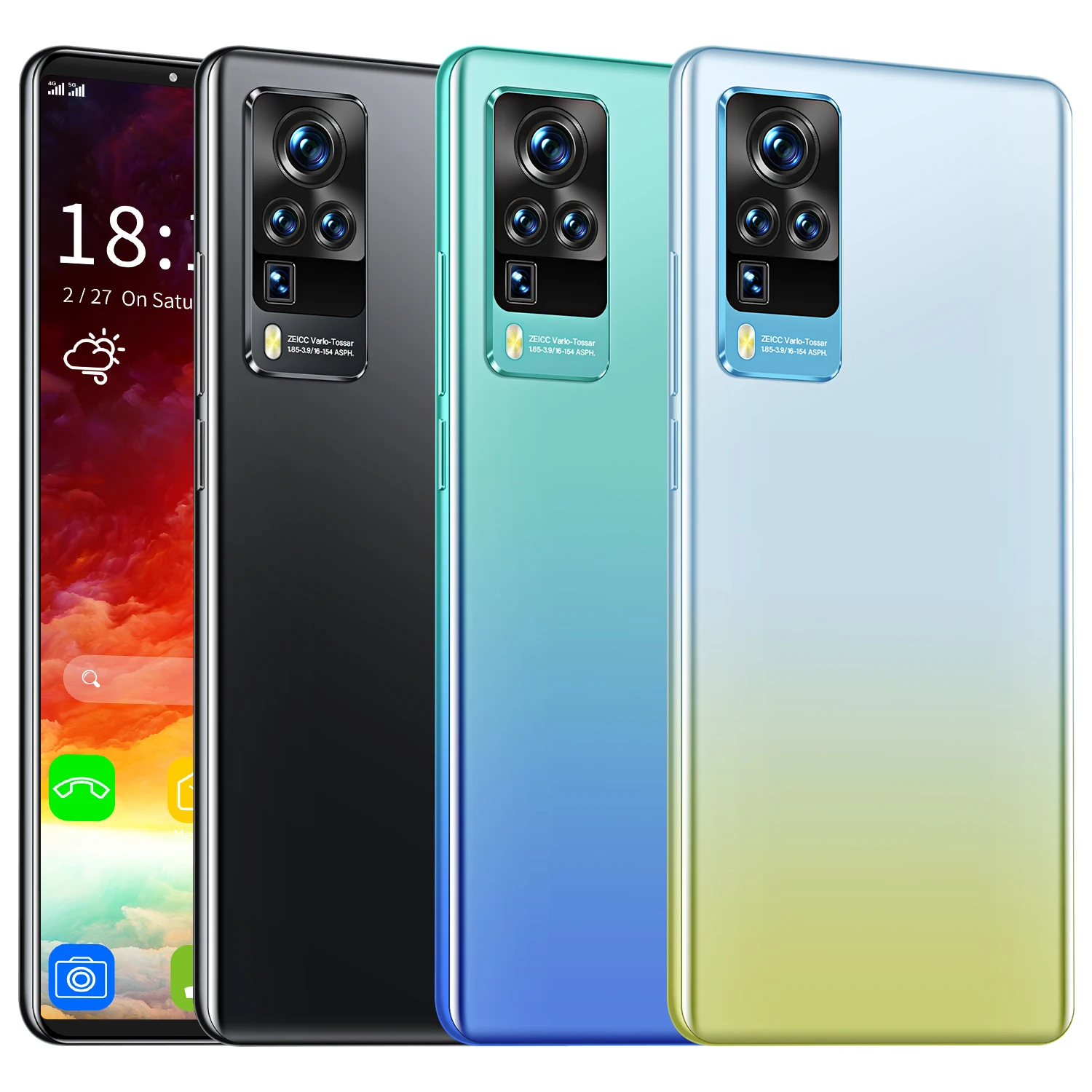 

Latest 5g Smartphone Cell Phone 6.7Inch X60 Pro 12G 512G 24MP+48MP 6800mAh 10 Core Android 10 Face Recognition Cheap Phone