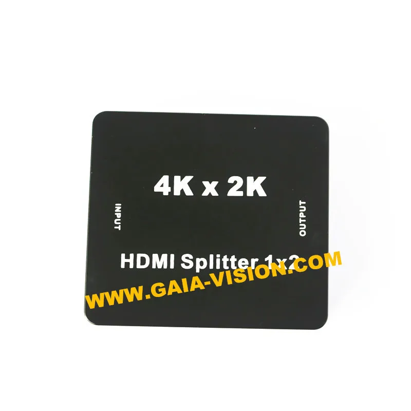HDMI split ter 1X2 Full HD 3D видео 1 in 2 Out усилитель двойной дисплей для HDTV DVD PS3 NS Xbox HDCP 4K * 2K