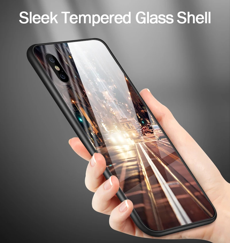 Чехол для телефона для iPhone 5S, se, 6, 6 S, 7, 8 Plus XR XS макс. закаленное стекло чехол для Meizu M5 M6 M8 M9 Примечание 16th плюс противоударный корпус