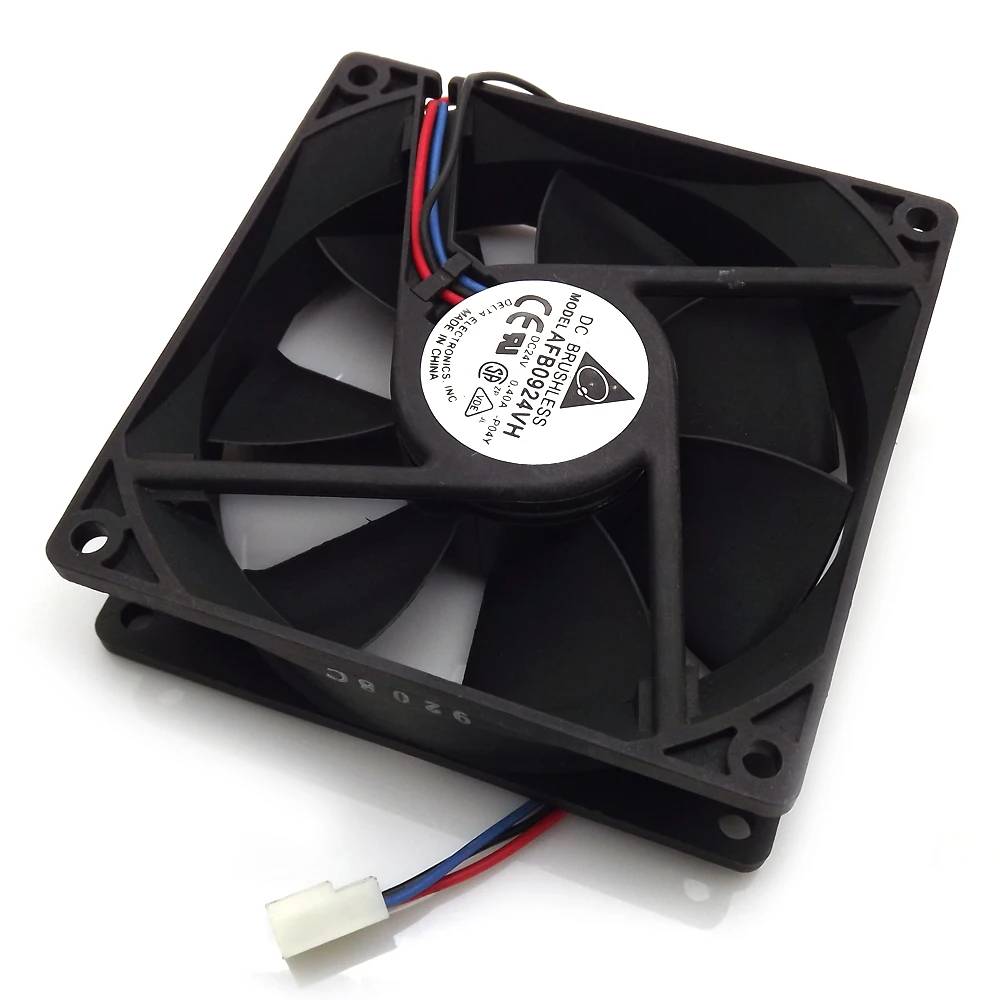 

AFB0924VH-P04Y 9025 24V 0.40A 3Wire 3Pin Computer Cooler Cooling Fan