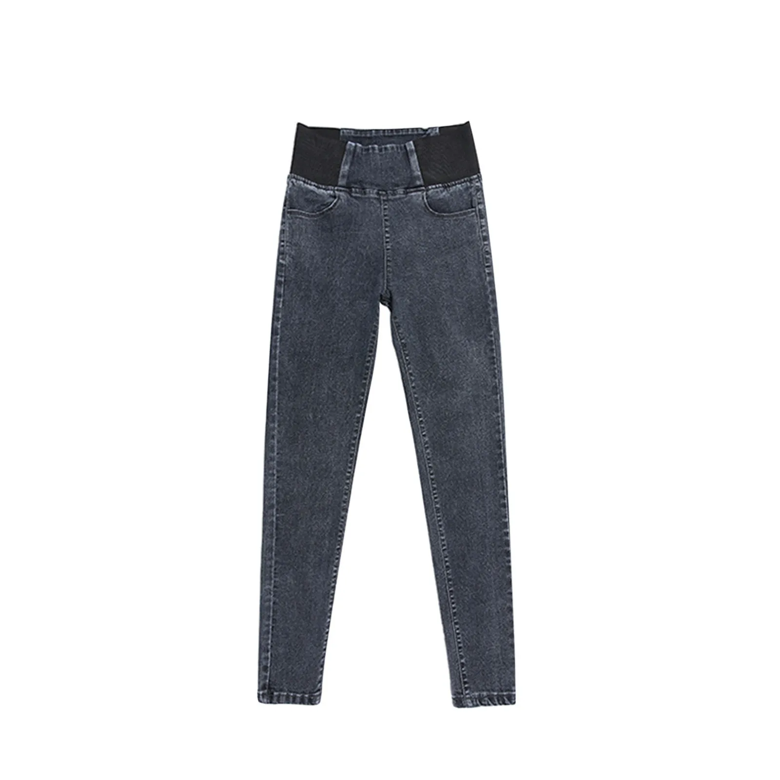 

Women Eggings Jeans Girls Thermal Fleece Denim Leggings Warm Slim Stretch Trousers Pants Fleece Lined Thermal Jeans Plus Size