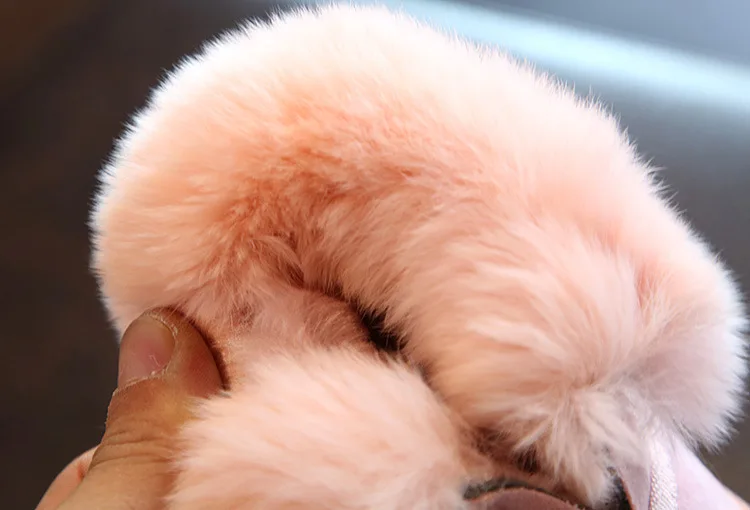 2019 зимние ботинки для маленьких девочек уличные теплые плюшевые малышей