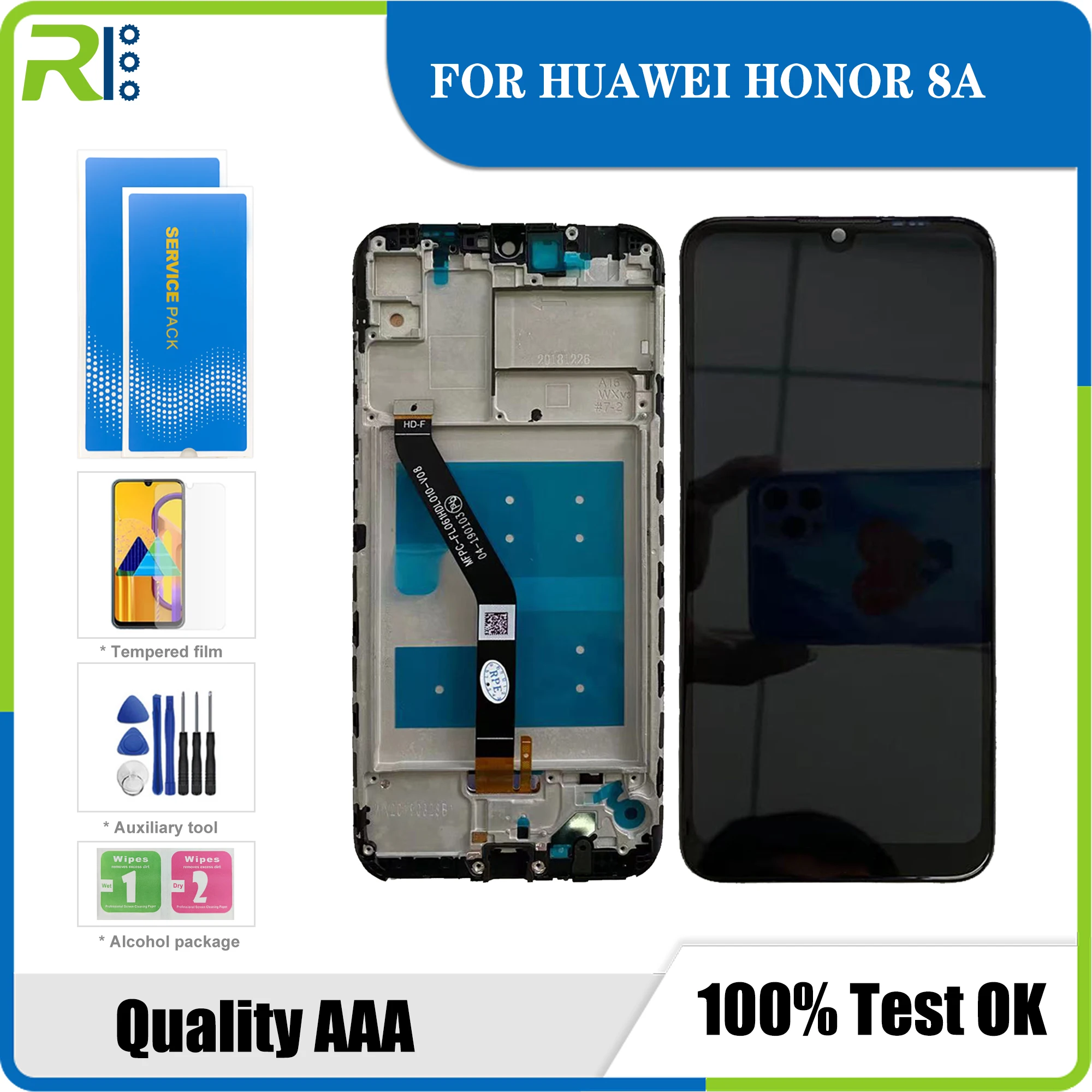 

ЖК-дисплей 6,09 ''для Huawei Ehre 8A Prime Ehre 8A Pro, дисплей с сенсорным экраном, ЖК-дисплей, цифровой преобразователь для Y6 Prime 2019