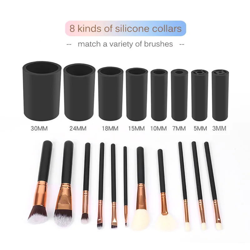 Профессиональные электрические скребки Кисть для макияжа Чистящая Щетка