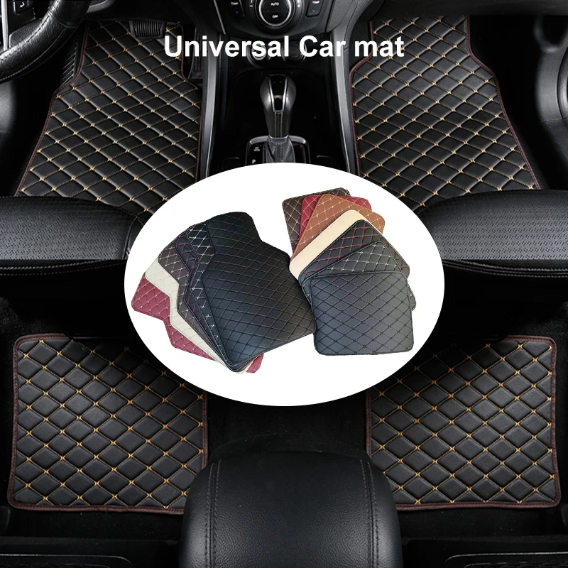 Универсальные автомобильные коврики для ног Audi Toyota Honda Ford Nissan BMW Mercedes Benz Mitsubishi Subaru