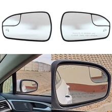 Auto Left Right Side Heated Wing Rear Mirror Glass for Ford Fusion 2013 2014 2015 2016 2017 2018 2019 2020 for USA Version