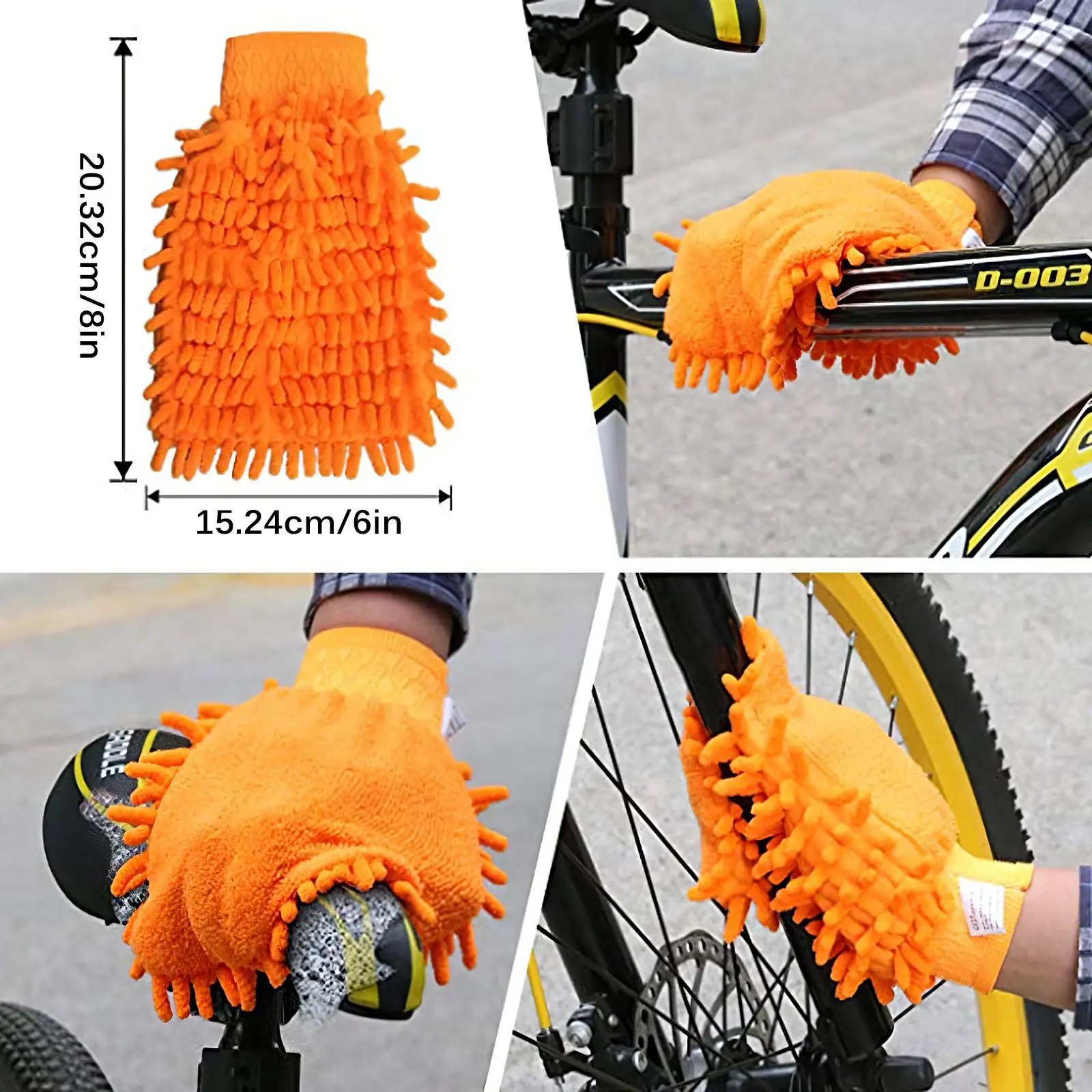 15pcs Bike Cleaning Tool Set Easy To Use Chain Brush Kit Multipurpose For Bikes Flywheel Gear | Спорт и развлечения