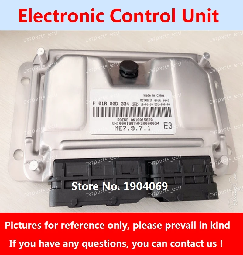 

F01R00D334 F01RB0D334 AN10015870 M7.9.7 ECU Electronic Control Unit F01R00D211 F01RB0D211 AN10073039/01 AN10080352 For Roewe/MG