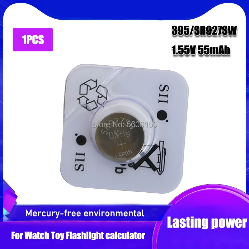 1 шт. оригинальный 100% SR927SW 395 SR927W LR927 AG7 399 в батарейный блок для часов сделано