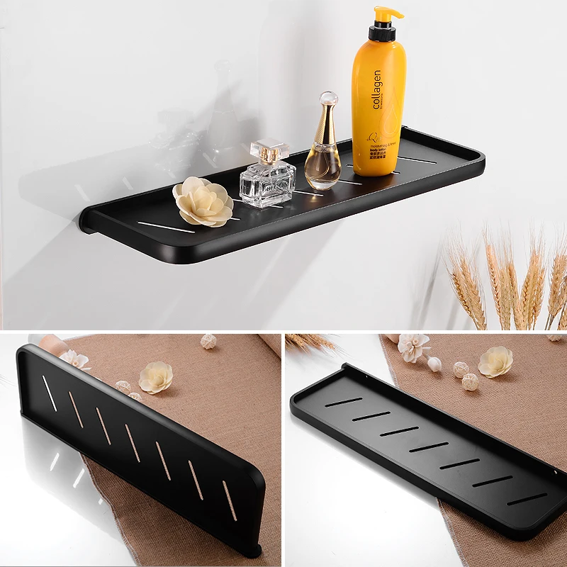 Держатель для полотенец черная алюминиевая вешалка держатель ручка крючок