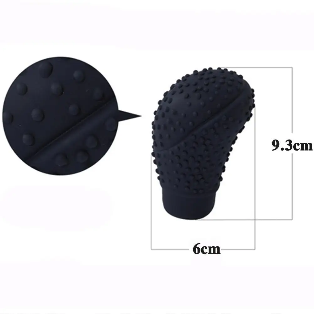 

Universal Handbrake Cover Anti-skid Silicone Manual Transmission Knob Dust Automotive Gear Automatic Car Lever Shift Lever I2A9