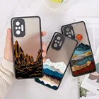 Чехол для Xiaomi Mi 11T Pro, матовые жесткие чехлы из поликарбоната, чехлы для Xiaomi Mi 11 Lite 10 10T 11T CC9 Pro 9 10 8 Note 10 Pro Mi 11i, чехол