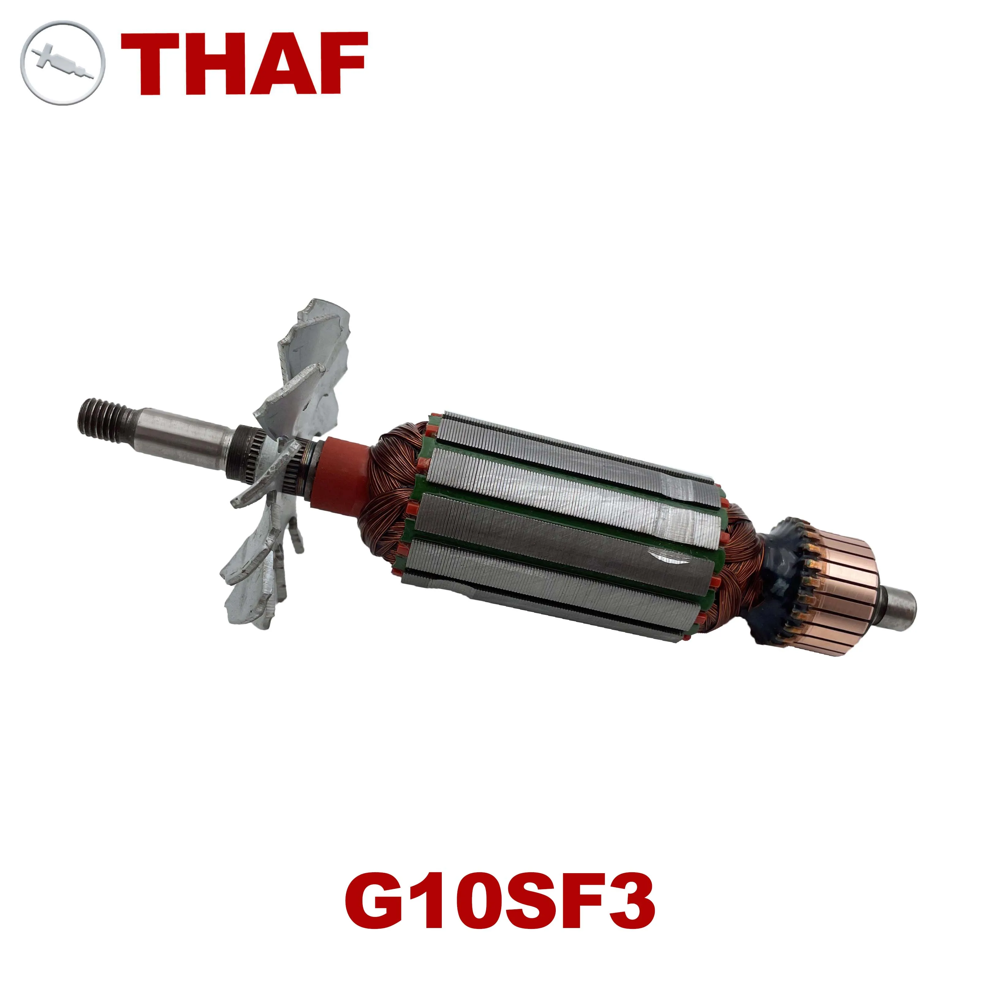 AC220V-240V Якорь ротор замена для HITACHI УГЛОВАЯ ШЛИФМАШИНА G10SF3