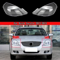 car clear headlight lens cover replacement headlight head light lamp shell cover for buick excelle 2013 2014 2015