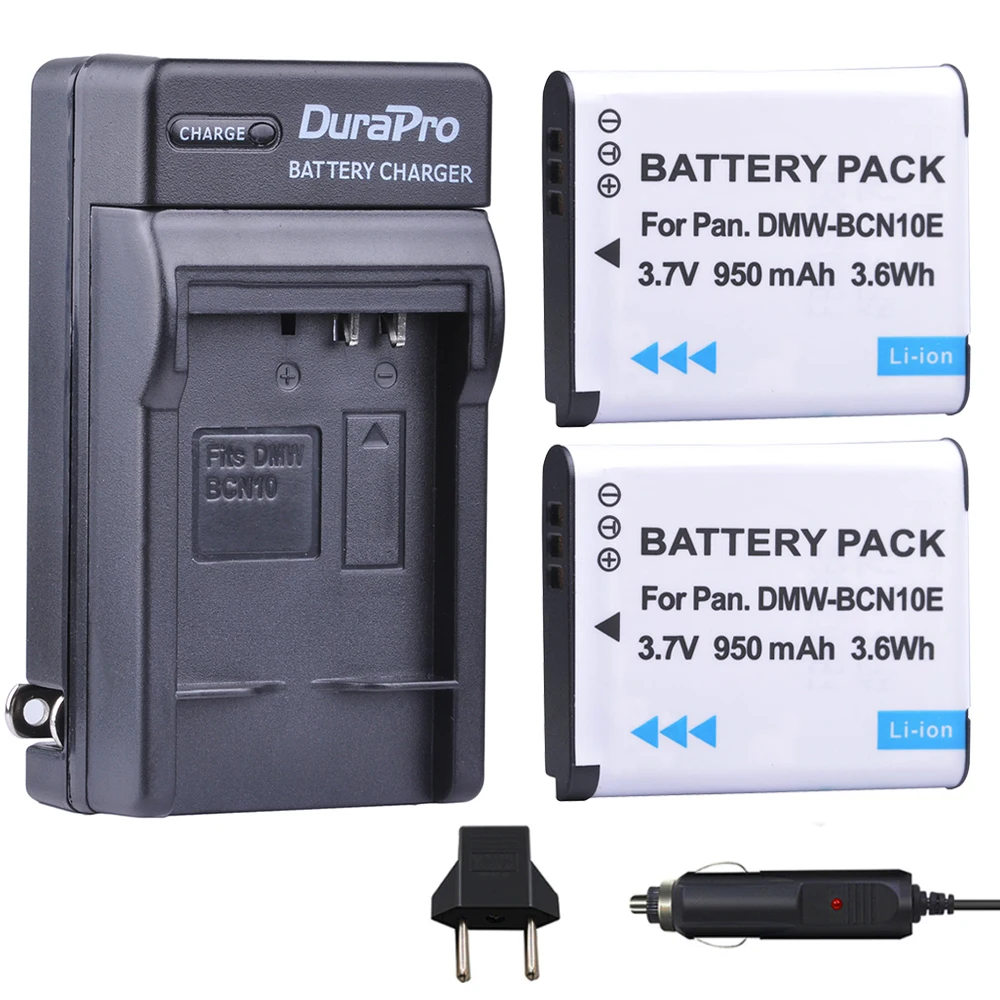 

DMW-BCN10 950mAh литиевая аккумуляторная батарея + одиночное зарядное устройство для Panasonic Lumix DMC-LF1 DMC-LF1K DMC-LF1W