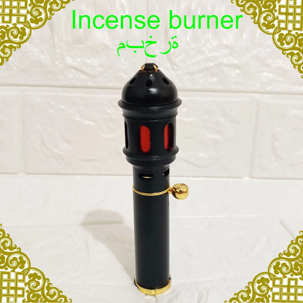 

Lighter Incense Burner Metal Lighter Hand Hold Burner Metal Arabic Middle-East Portable Incense Burner