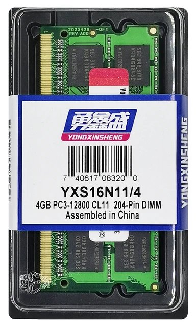 4GB 8GB DDR3 1600 MHz PC3-12800S 204 Pins So-Dimm Laptop Memory DDR3L 1.35V NON ECC Intel and AMD both Compatible Ram 2