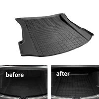 1pc for tesla model 3 car rear trunk rubber storage mat front trunk floor mat cargo liner trunk waterproof protective pad decor