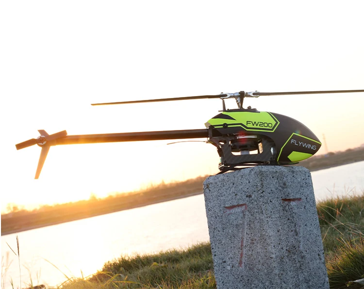 FLYWING FW200 H1 V2 Gyro RC 6CH 3D Smart GPS вертолет RTF самостабилизирующийся бесщеточный прямой