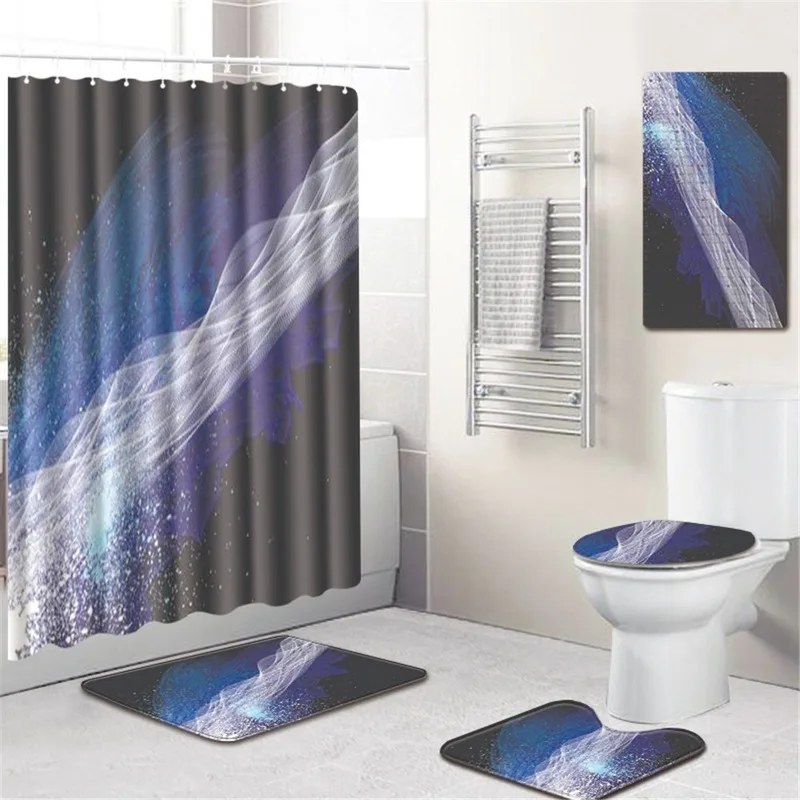 

Bathroom Mat Bathroom Curtain Hotel Non-Slip Mat Cool Mat Toilet Cover Foot Mat Bathtub Mat bathroom rug set bathroom rug