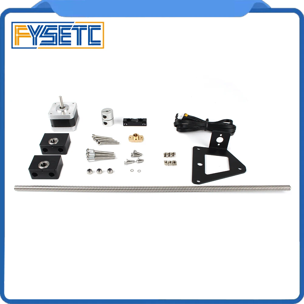 Комплект для обновления алюминиевого винта с двумя осями Z запчасти 3D принтера