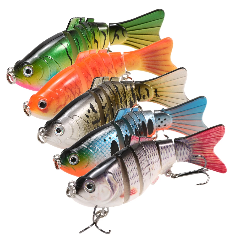 5 шт./компл. блесна рыболовные приманки 10 см 20 г Swimbait искусственные жесткие