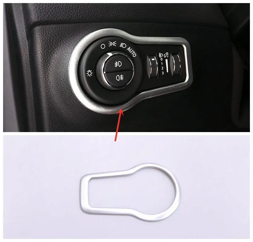 Для Jeep Compass 2017 2018 ABS Матовый детектор кузова автомобиля Стайлинг крышка