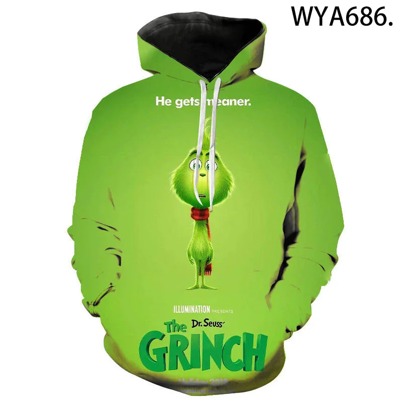 

2021 New Fashion Casual Boy Girl Kids Printed 3D Hoodies Streetwear Christmas Men Women Children Sweatshirts Long Sleeve Tops