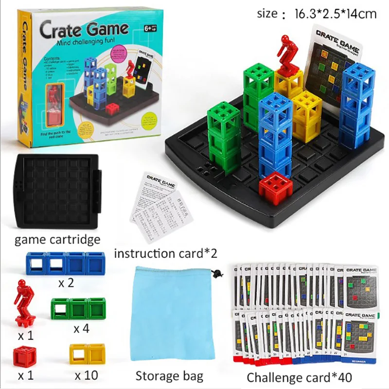 

Jumping Box Game Chess And Card Parent-Children Interactive Board Game Early Education Toy Educational Baby Kids Toys New