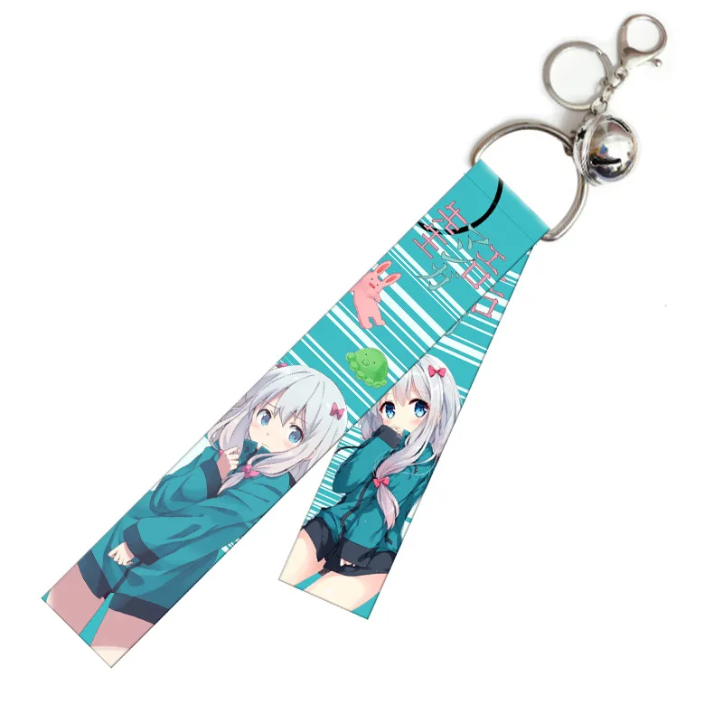 1 шт. двусторонний тканевый брелок Eromanga Sensei косплей аниме подвеска брелки для