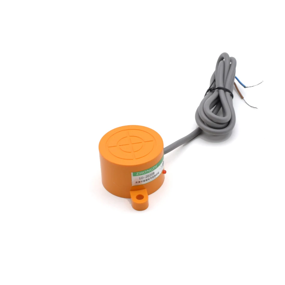 Proximity Detection Distance 15mm 20mm 25mm DC Switch Industrial Electrical Inductive Metal Iron Sensor NPN PNP NO NC 2Wire |