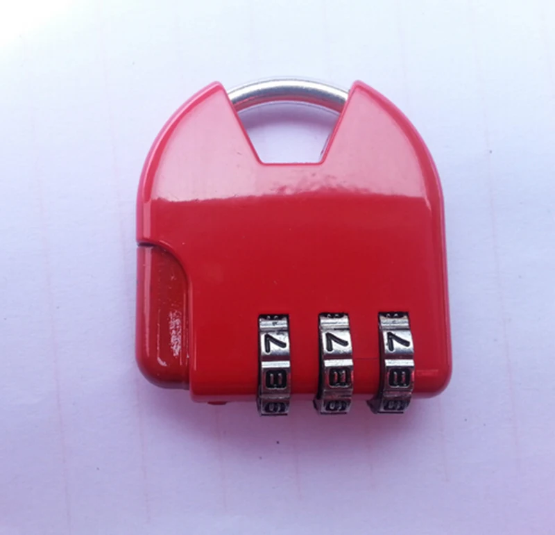 Замок для чемодана ZLinKJ кодовый замок с 3-мя циферблатами чемоданов сумки