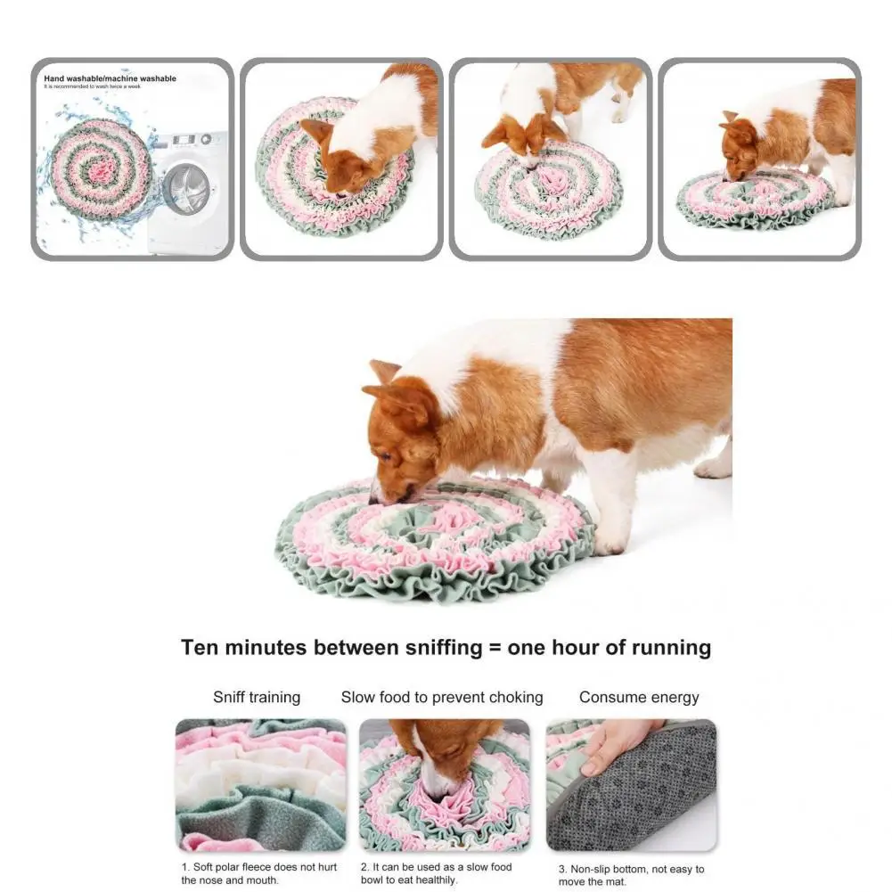 

Relieve Stress Skin-friendly Pet Splicing Sniffing Blanket for Pet Training