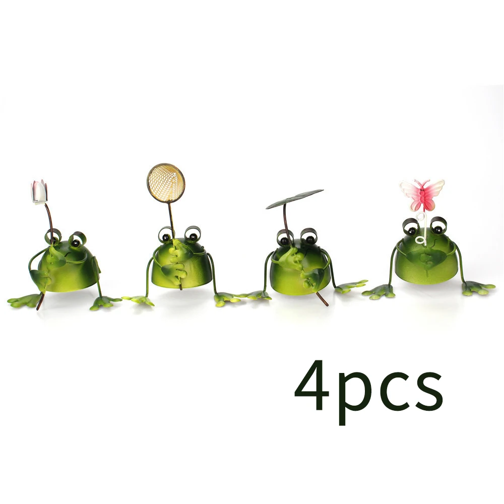 4 шт. Зеленые украшения милые Мультяшные для гостиной украшение сада