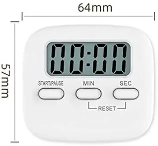 

Free Shipping LCD Digital Screen Kitchen Timer Magnetic Cooking Countdown Alarm Sleep Stopwatch Temporizador Clock Home Gadget