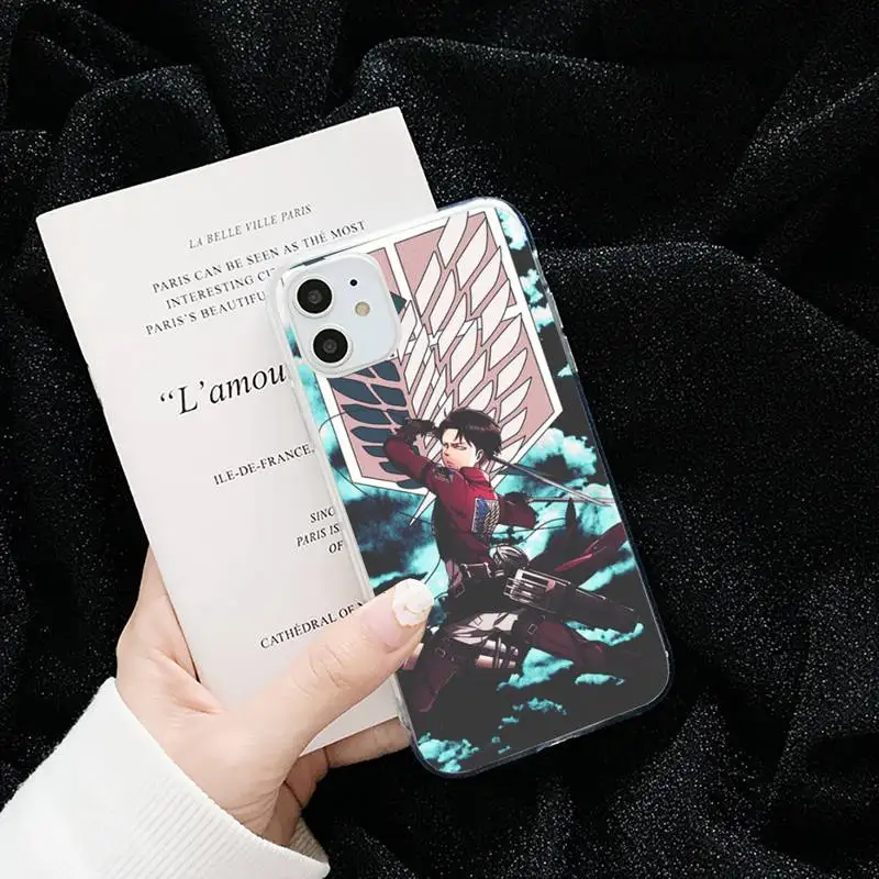 

attack on titan Anime japan Phone Case For iphone 12 11 pro Max Mini 7 8 plus X XR XS Samsung S10 9 4 5 6 7 8 Plus