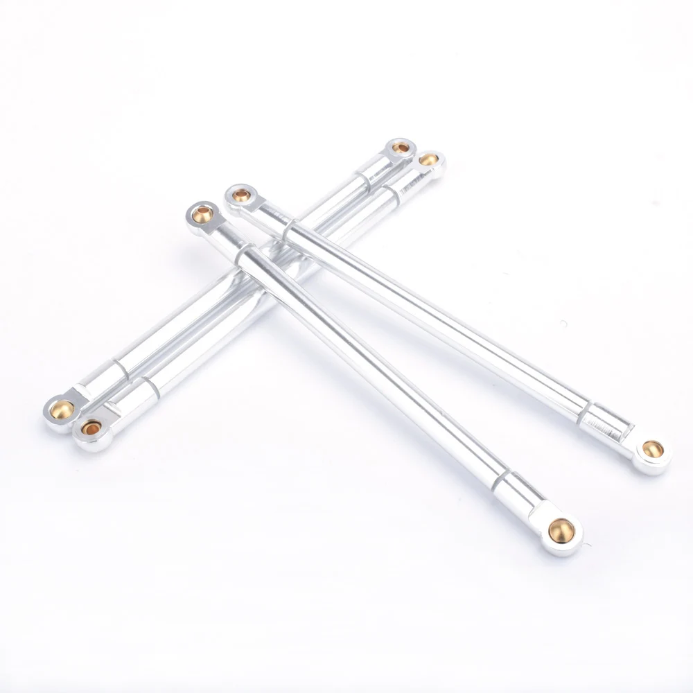 

ARC0178 4 Pieces of 125MM Aluminum Alloy Rod for Rc Hobby Car Axial Scx10 D90 D110 Parts