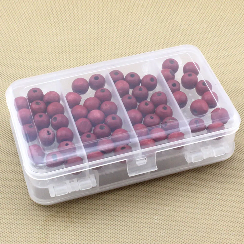 10 сеток прозрачная коробка для хранения ювелирных изделий винт гайка части чехол